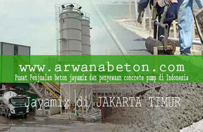 harga beton jayamix Pasar Rebo