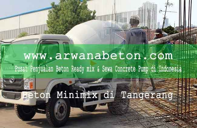 harga beton minimix Tangerang