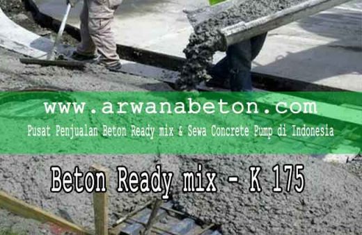 harga beton ready mix K 175