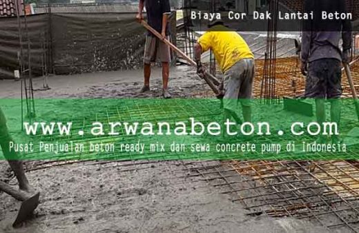 biaya cor dak lantai beton