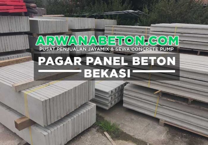 Pagar Panel Beton di Bekasi