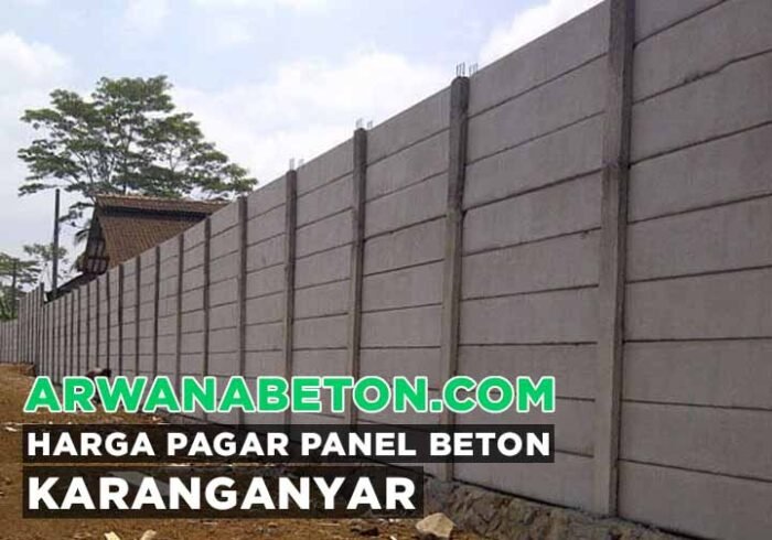 harga pagar panel beton Karanganyar