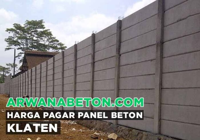 harga pagar panel beton Klaten