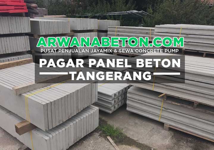 Pagar Panel Beton di Setu Tangerang
