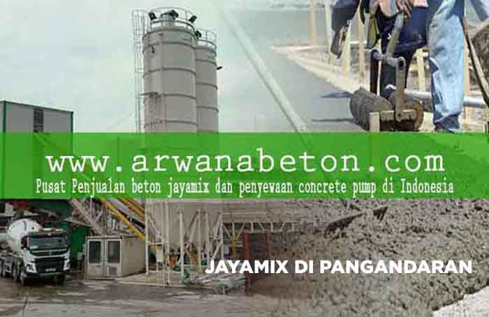 harga beton jayamix Pangandaran