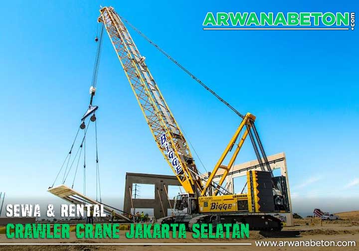 Harga sewa Crawler Crane Jakarta Selatan