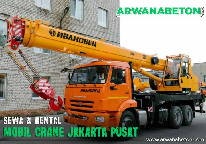 Harga sewa mobil Crane Jakarta Pusat