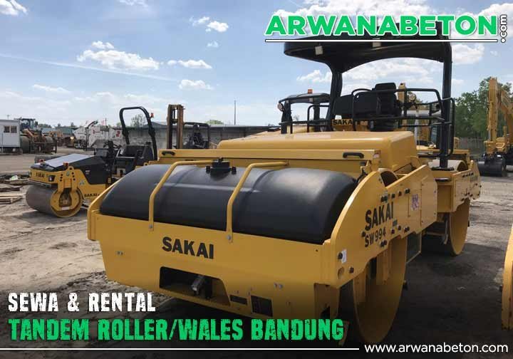 harga sewa tandem roller Bandung