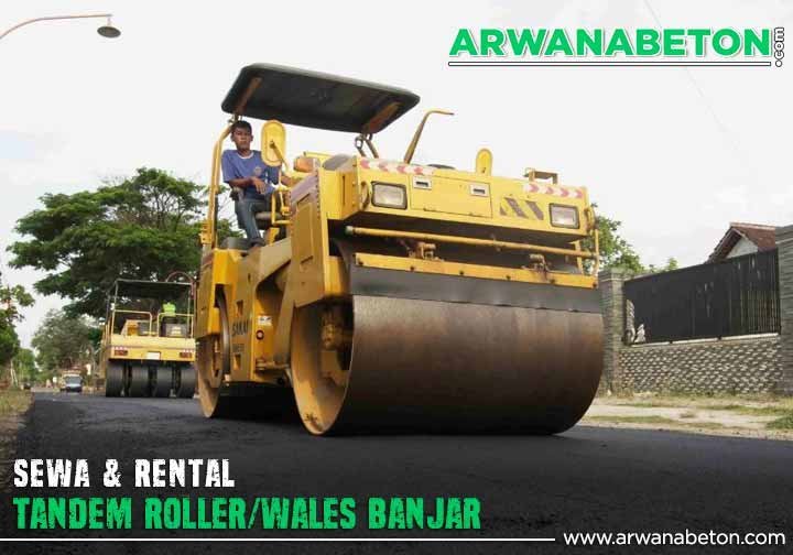 harga sewa tandem roller Banjar