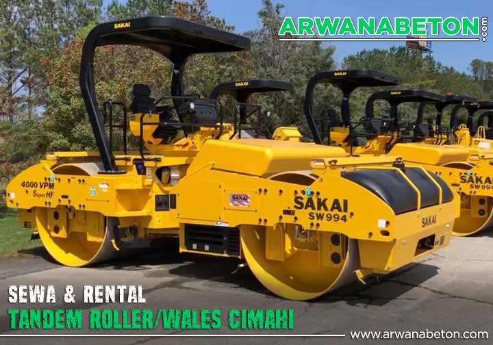 harga sewa tandem roller Cimahi