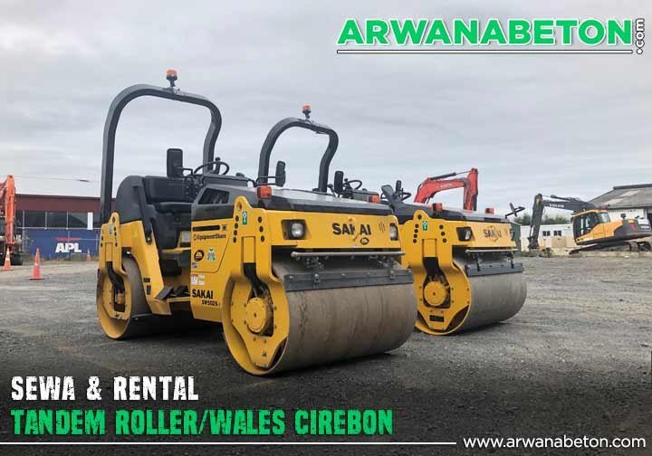 harga sewa tandem roller Cirebon