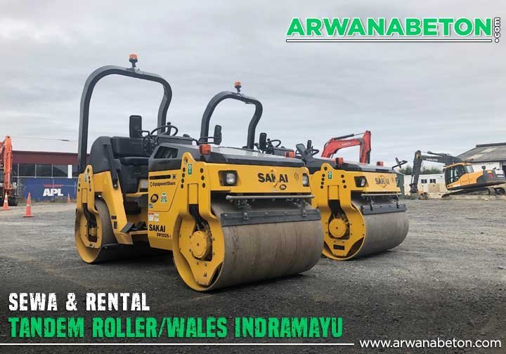 harga sewa tandem roller Indramayu