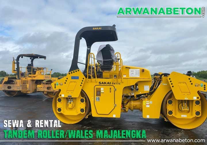 harga sewa tandem roller Majalengka