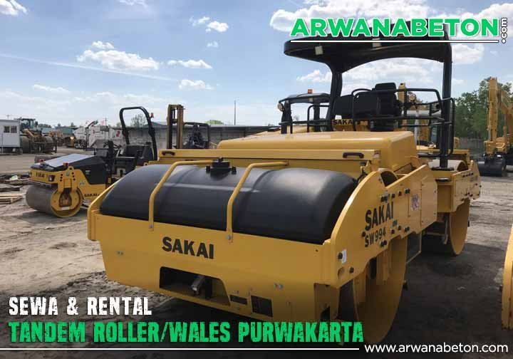 harga sewa tandem roller Purwakarta