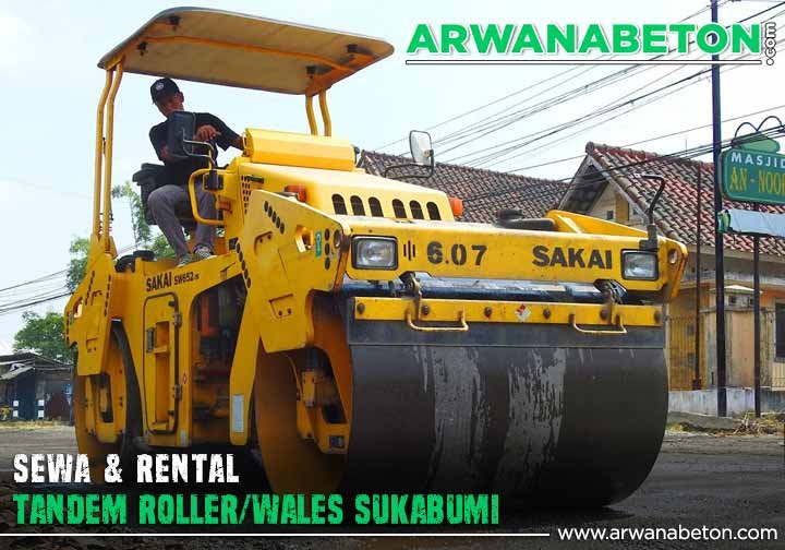 harga sewa tandem roller Sukabumi