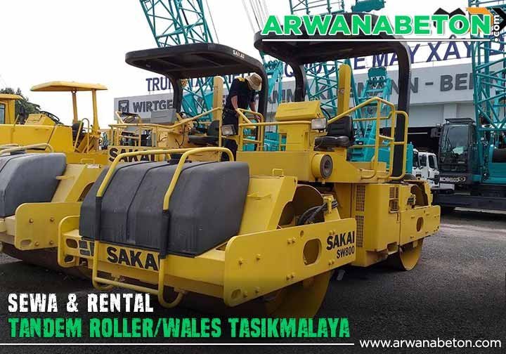harga sewa tandem roller Tasikmalaya