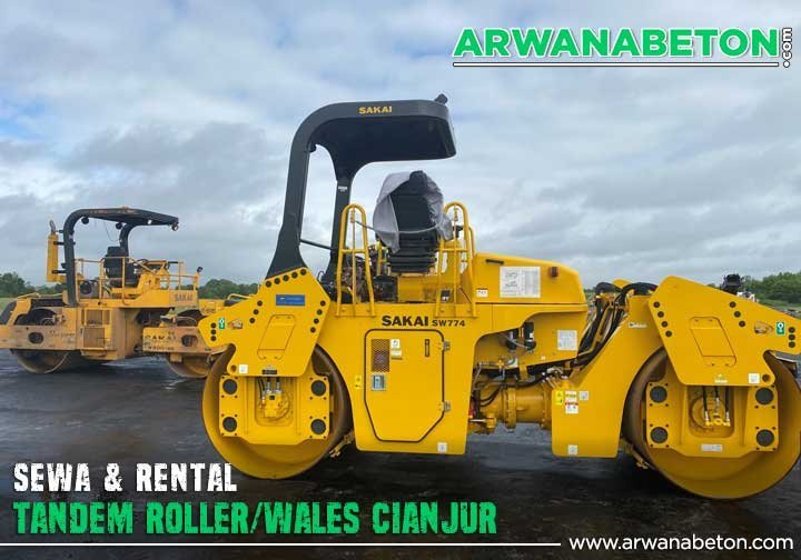 harga sewa tandem roller Cianjur