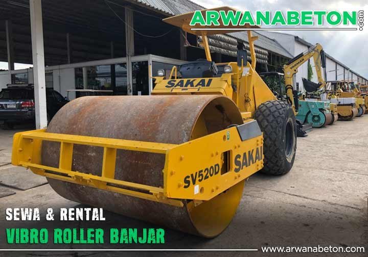 harga sewa vibro roller Banjar