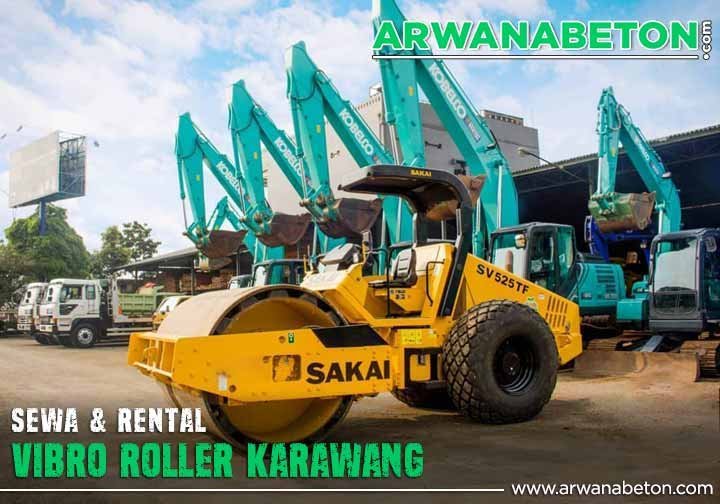 harga sewa vibro roller Karawang