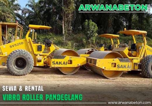 harga sewa vibro roller Pandeglang