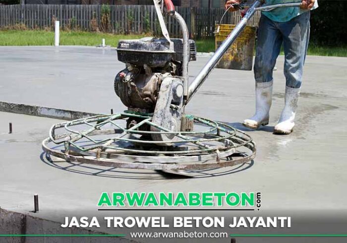 Harga Jasa Trowel Beton Jayanti