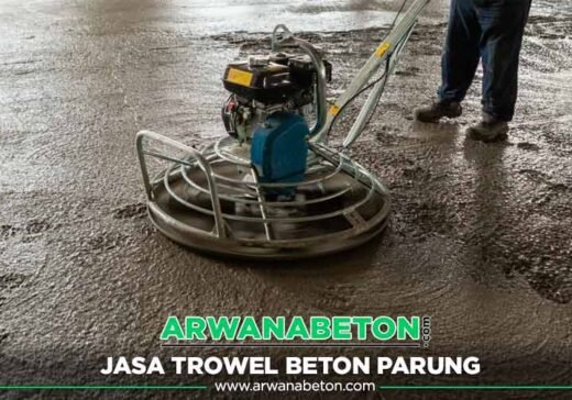 Harga Jasa Trowel Beton Parung